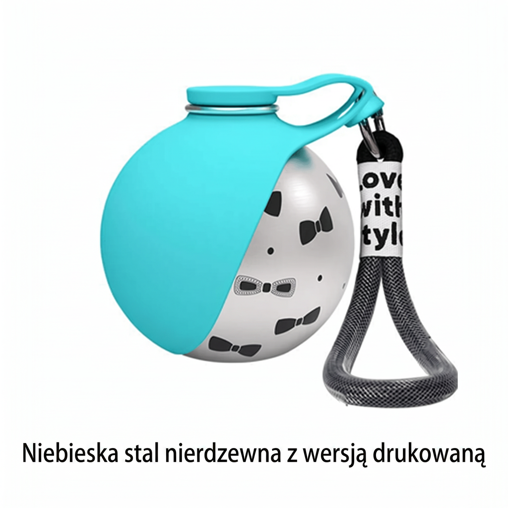 PawDrop™ – Przenośna butelka na wodę dla psa na spacery i podróże