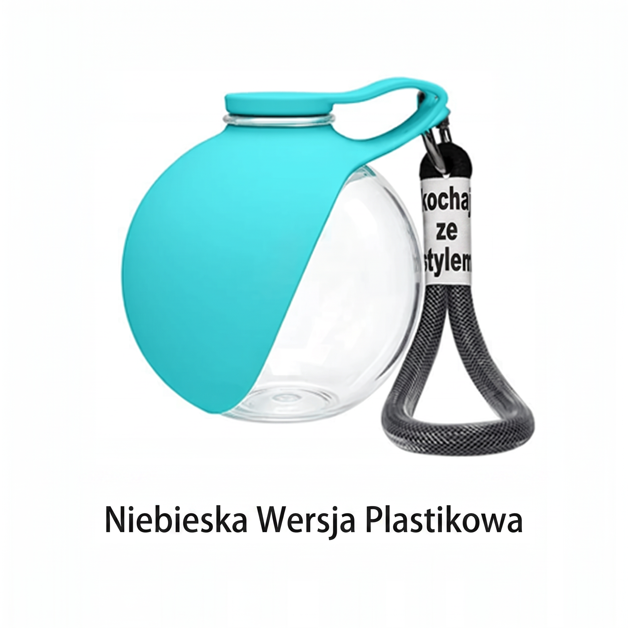 PawDrop™ – Przenośna butelka na wodę dla psa na spacery i podróże